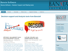 Tablet Screenshot of banxia.com